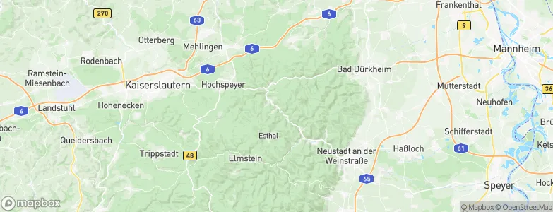 Weidenthal, Germany Map