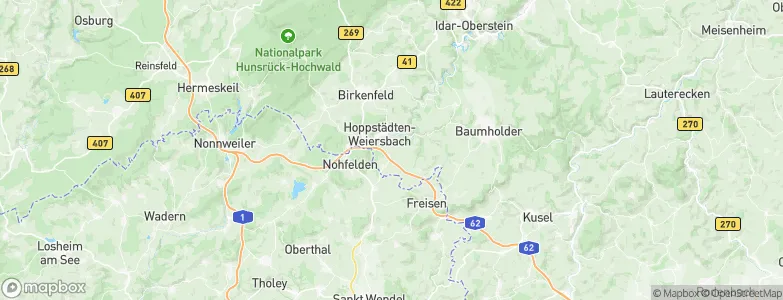 Weiersbach, Germany Map
