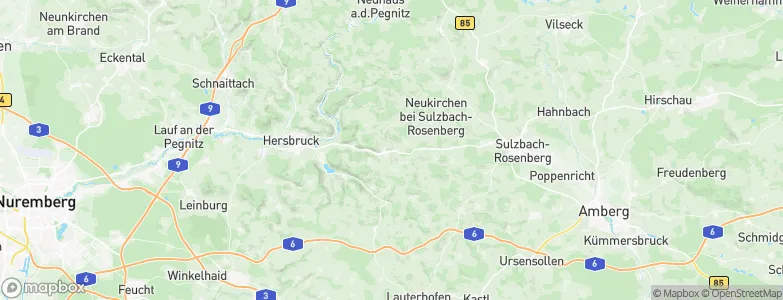 Weigendorf, Germany Map