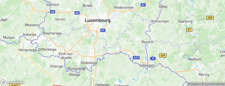 Weiler-la-Tour, Luxembourg Map