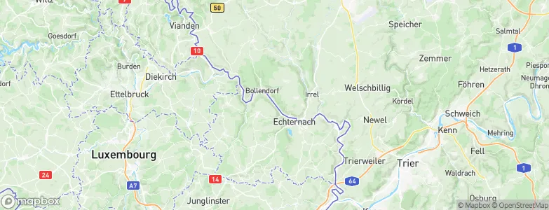 Weilerbach, Luxembourg Map