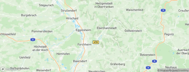 Weilersbach, Germany Map