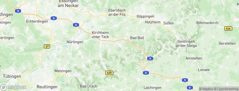 Weilheim an der Teck, Germany Map