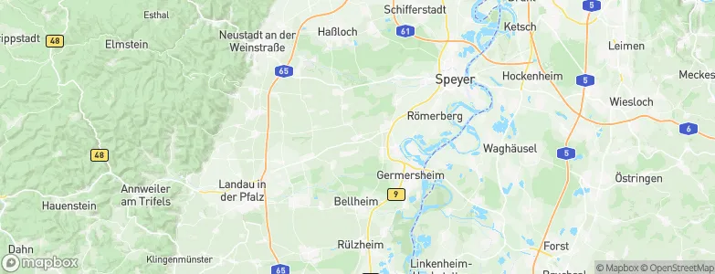 Weingarten, Germany Map