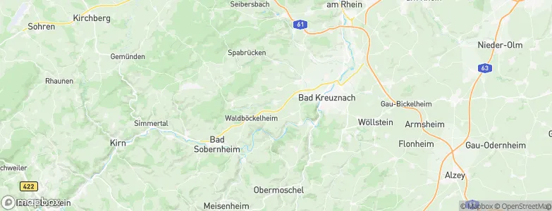 Weinsheim, Germany Map
