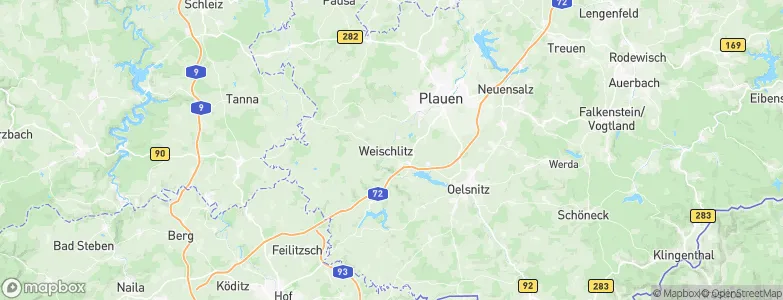 Weischlitz, Germany Map