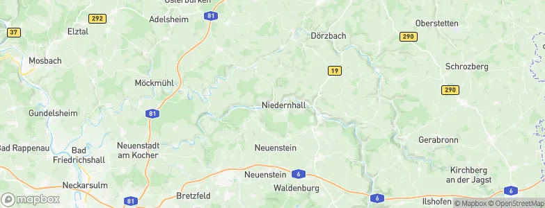 Weißbach, Germany Map