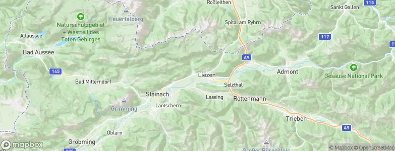 Weißenbach bei Liezen, Austria Map