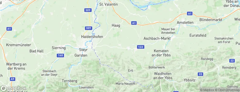 Weistrach, Austria Map