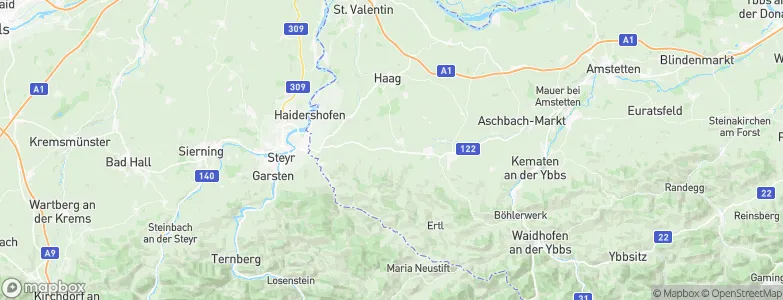 Weistrach, Austria Map