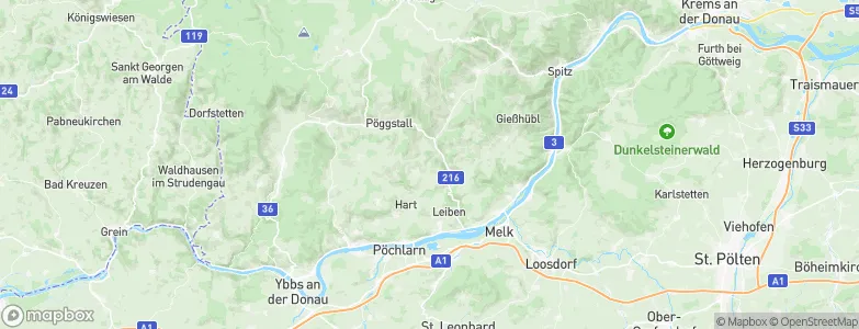 Weiten, Austria Map