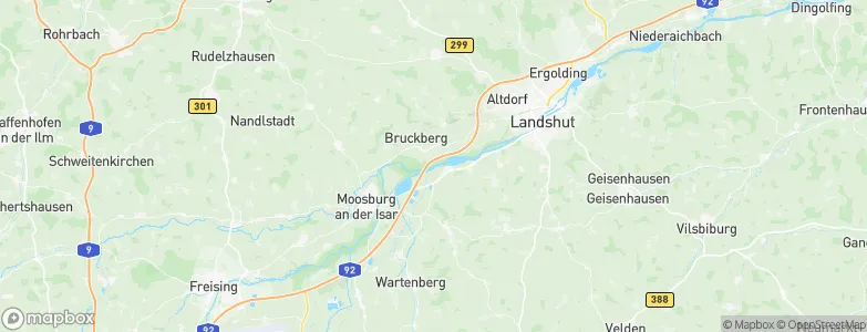 Weixerau, Germany Map