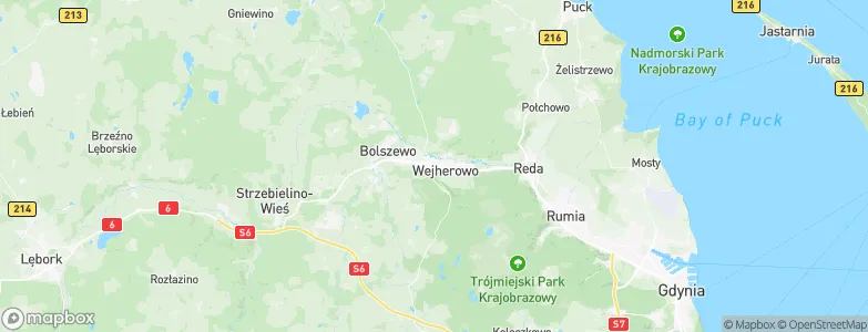 Wejherowo, Poland Map
