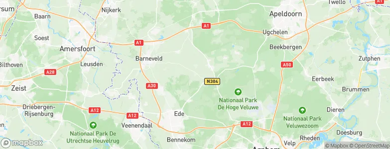Wekerom, Netherlands Map