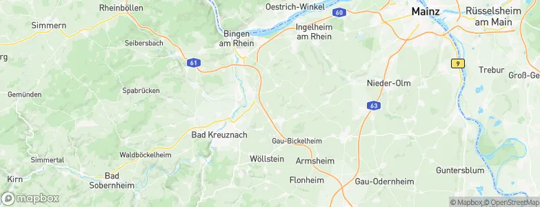 Welgesheim, Germany Map