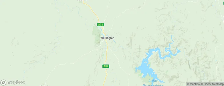Wellington, Australia Map