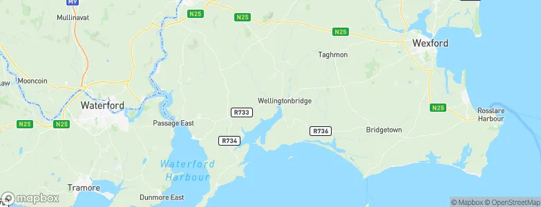 Wellingtonbridge, Ireland Map