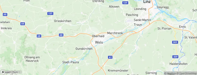 Wels, Austria Map