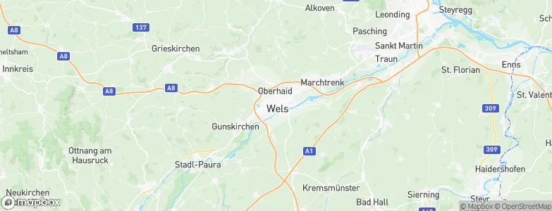 Wels Stadt, Austria Map