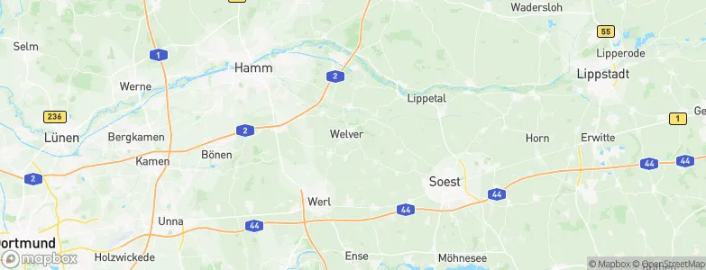 Welver, Germany Map