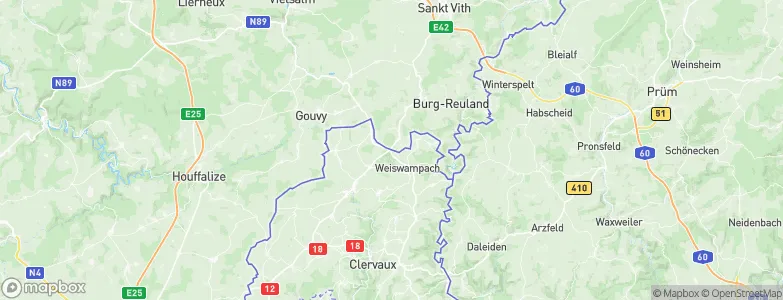 Wemperhardt, Luxembourg Map