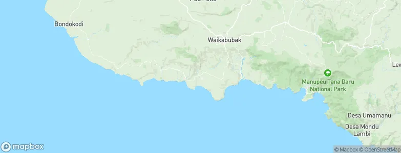 Wengaingo, Indonesia Map