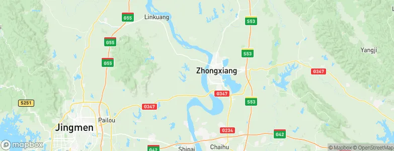 Wenji, China Map