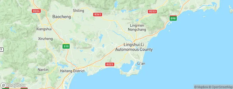 Wenluo, China Map