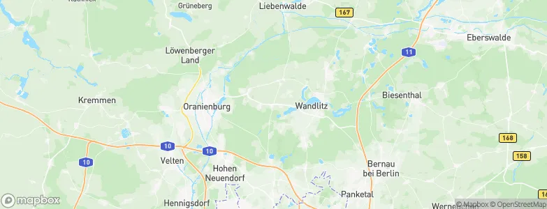 Wensickendorf, Germany Map