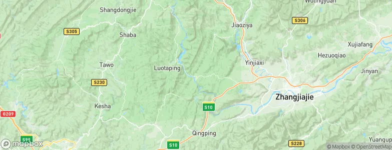 Wentang, China Map