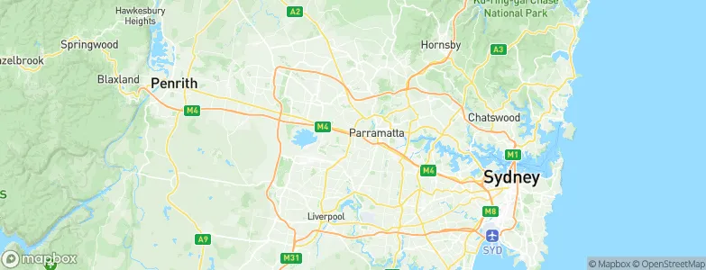 Wentworthville, Australia Map