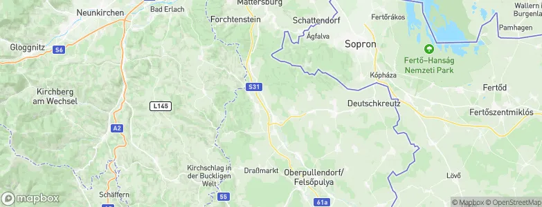 Weppersdorf, Austria Map