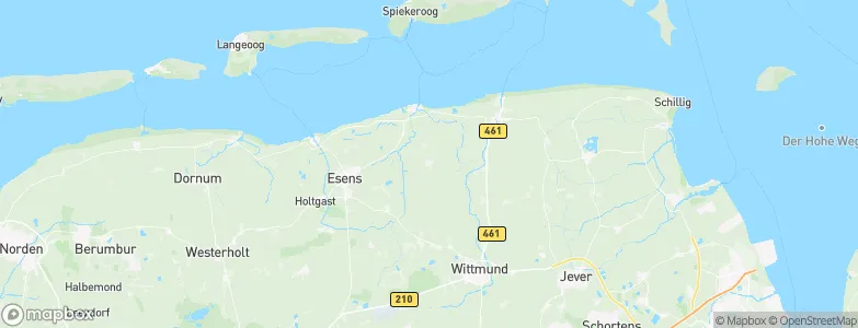 Werdum, Germany Map