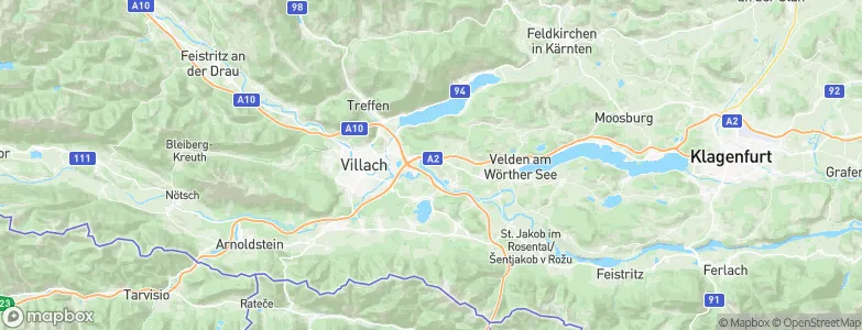 Wernberg, Austria Map