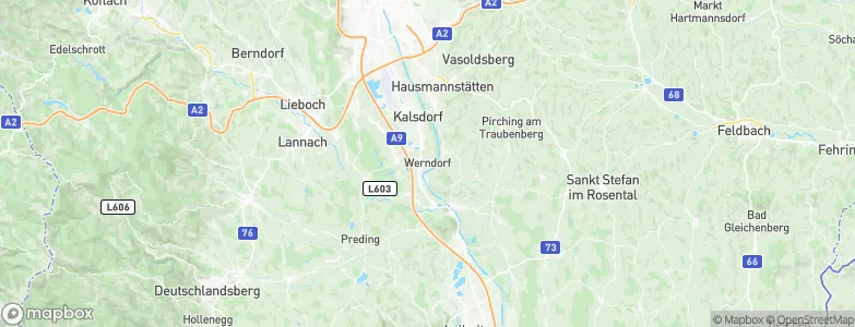 Werndorf, Austria Map