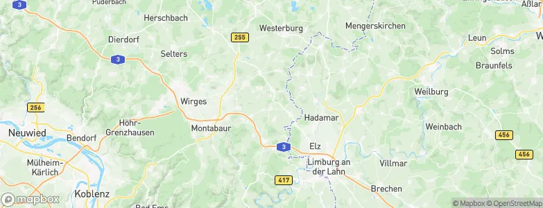 Weroth, Germany Map