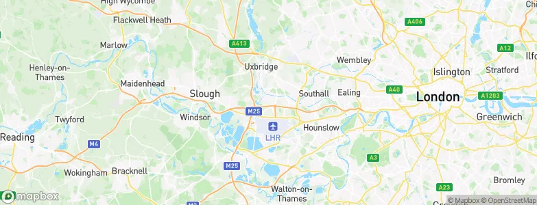 West Drayton, United Kingdom Map