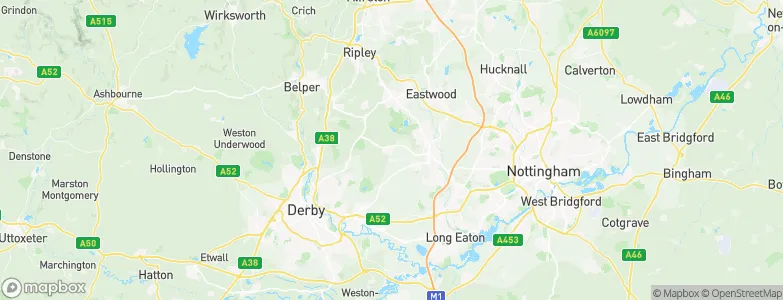 West Hallam, United Kingdom Map