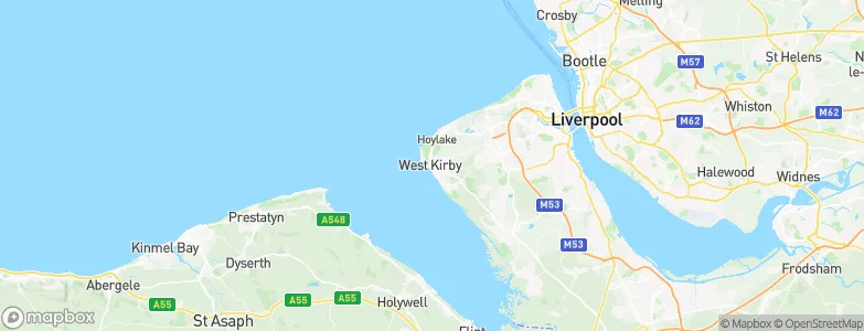 West Kirby, United Kingdom Map