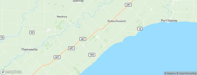 West Lorne, Canada Map