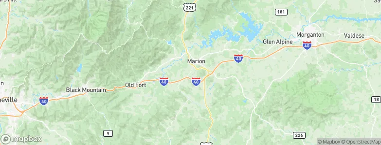 West Marion, United States Map