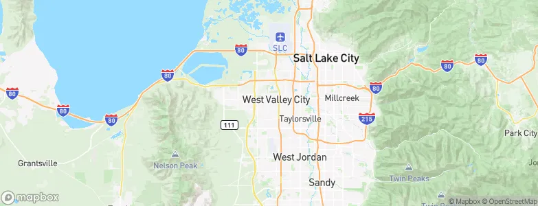West Valley City, United States Map