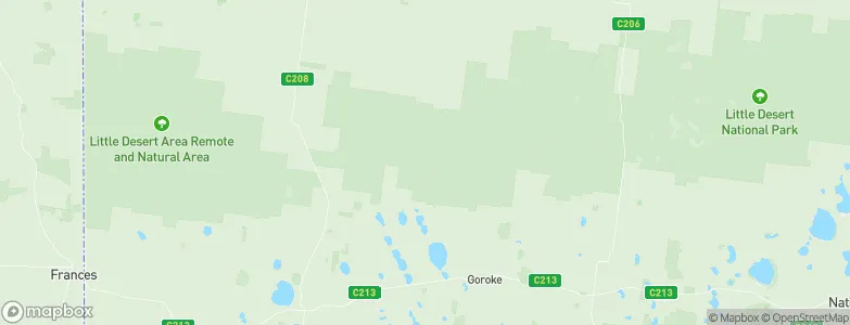 West Wimmera, Australia Map