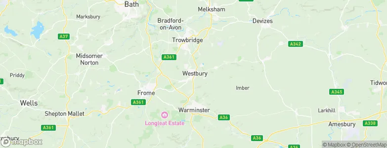 Westbury, United Kingdom Map