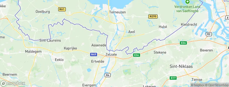 Westdorpe, Netherlands Map