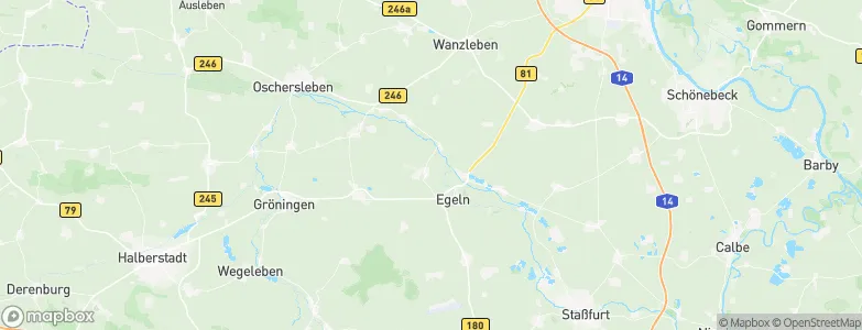 Westeregeln, Germany Map