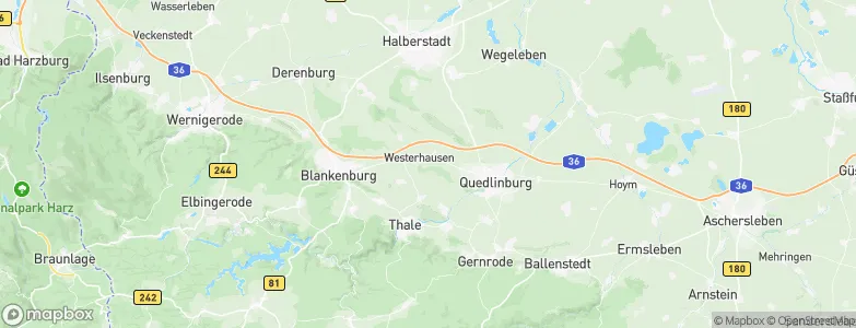 Westerhausen, Germany Map