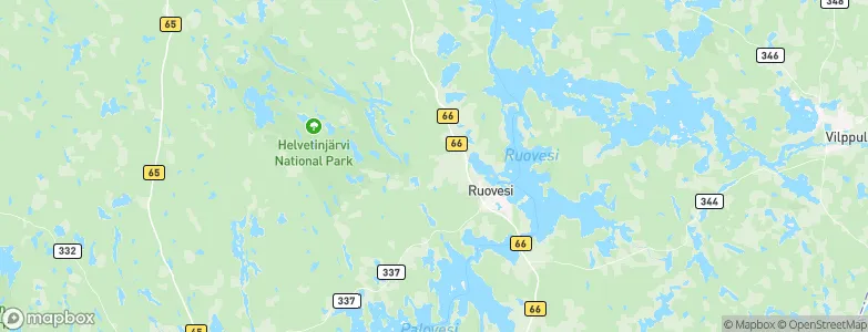 Western Finland, Finland Map