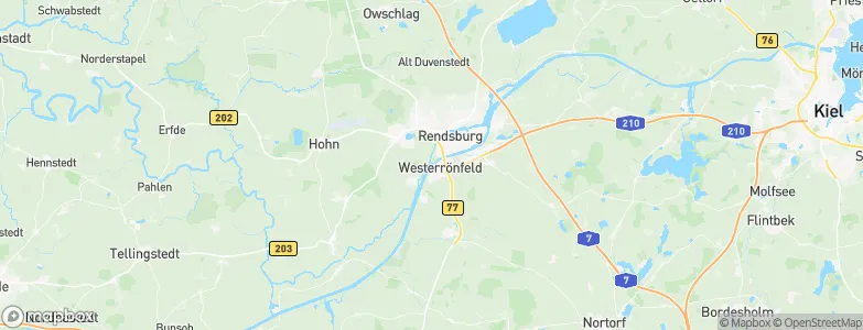 Westerrönfeld, Germany Map