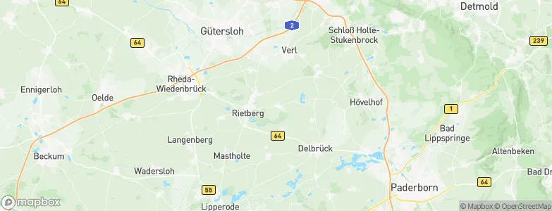 Westerwiehe, Germany Map